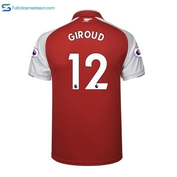 Camiseta Arsenal 1ª Giroud 2017/18